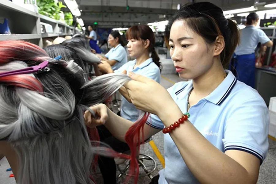 假发在中国年轻一代中越来越受欢迎(图1)